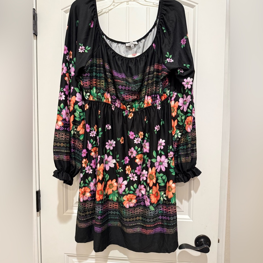NWT White Birch Drop Shoulder Dress